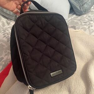 Vera Bradley Lunchbox Black Quilted